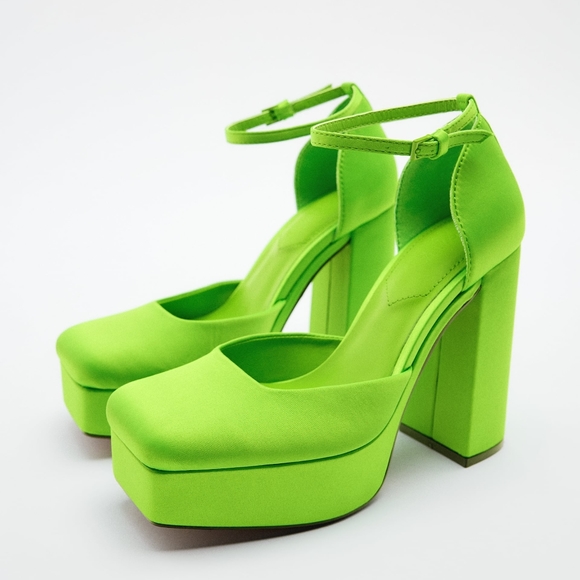 Zara Heeled platform shoes - Picture 4 of 8